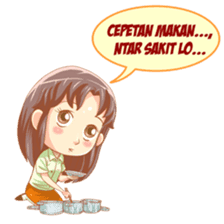 Cewek Sensi sticker #9686665