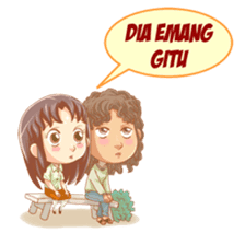 Cewek Sensi sticker #9686666