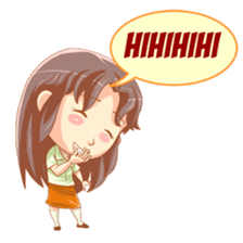 Cewek Sensi sticker #9686670