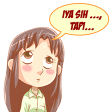 Cewek Sensi sticker #9686672