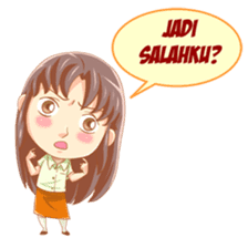 Cewek Sensi sticker #9686673