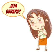 Cewek Sensi sticker #9686674