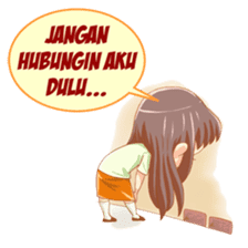 Cewek Sensi sticker #9686676