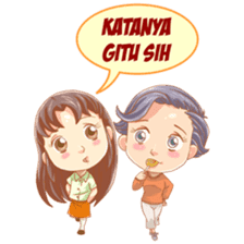 Cewek Sensi sticker #9686682