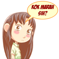 Cewek Sensi sticker #9686685