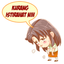 Cewek Sensi sticker #9686686