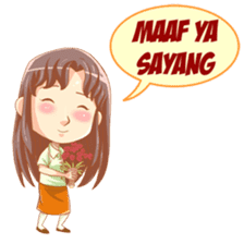 Cewek Sensi sticker #9686689