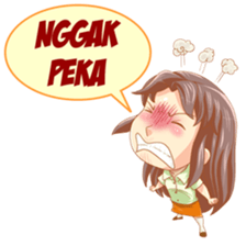 Cewek Sensi sticker #9686693