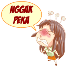 Cewek Sensi sticker #9686693