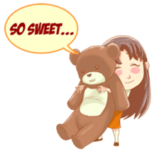 Cewek Sensi sticker #9686695