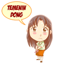 Cewek Sensi sticker #9686698