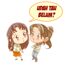 Cewek Sensi sticker #9686701