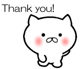 Pretty Cat!![English] sticker #9686749