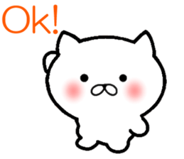 Pretty Cat!![English] sticker #9686753