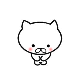 Pretty Cat!![English] sticker #9686763