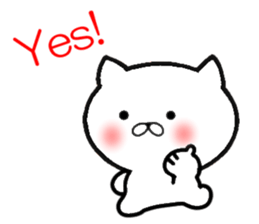 Pretty Cat!![English] sticker #9686768
