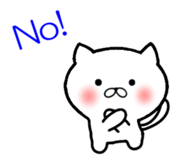 Pretty Cat!![English] sticker #9686769