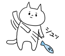 Datsuryoku! Sironeko sticker #9687031