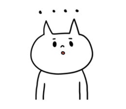 Datsuryoku! Sironeko sticker #9687042