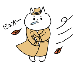 Datsuryoku! Sironeko sticker #9687058