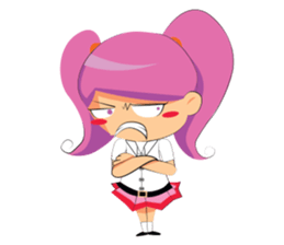 Young Girl PathumCity sticker #9687146