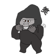 It's GORILLA! sticker #9688428