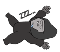 It's GORILLA! sticker #9688435