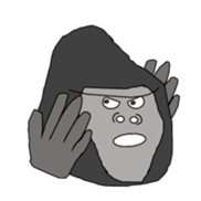 It's GORILLA! sticker #9688438