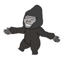 It's GORILLA! sticker #9688442