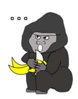 It's GORILLA! sticker #9688456