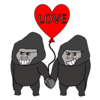 It's GORILLA! sticker #9688458