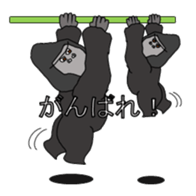 It's GORILLA! sticker #9688461