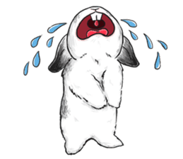 Electron Bunny sticker #9688545