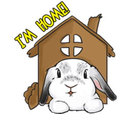 Electron Bunny sticker #9688546