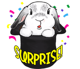 Electron Bunny sticker #9688551