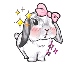 Electron Bunny sticker #9688552