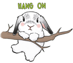 Electron Bunny sticker #9688553