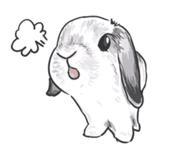 Electron Bunny sticker #9688558