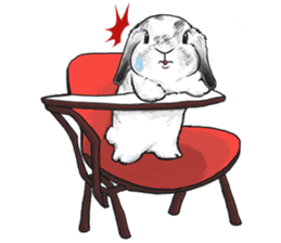 Electron Bunny sticker #9688559