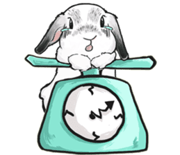 Electron Bunny sticker #9688562