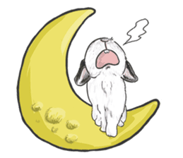 Electron Bunny sticker #9688563