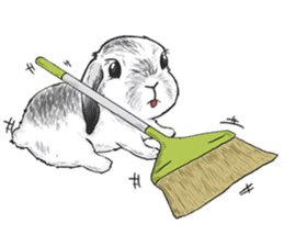 Electron Bunny sticker #9688567