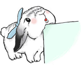 Electron Bunny sticker #9688569