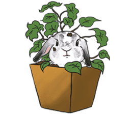 Electron Bunny sticker #9688570