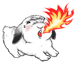 Electron Bunny sticker #9688571