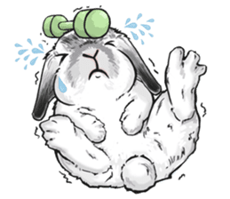 Electron Bunny sticker #9688573