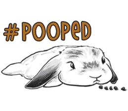 Electron Bunny sticker #9688577