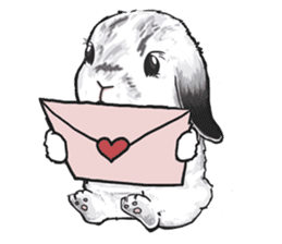Electron Bunny sticker #9688580