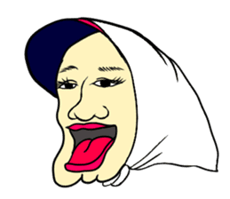 It was a samurai. sticker #9688598