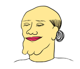 It was a samurai. sticker #9688605